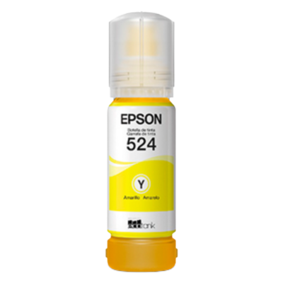 Botella Tinta Epson 524 Amarillo T524420 Original EcoTank L1110 L3110 L3150
