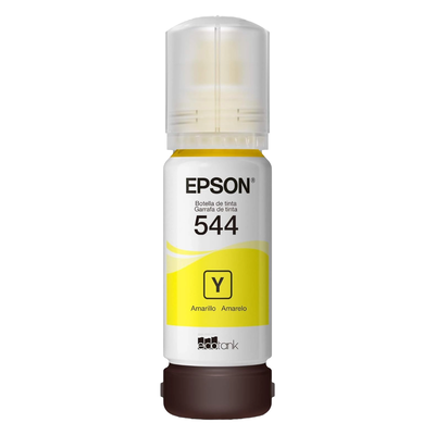 Botella Tinta Epson 544 Amarillo T544420 Original EcoTank L3110 L3150