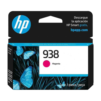 Cartucho Original HP 938 Magenta para OfficeJet Pro 9730 4S6X6PL