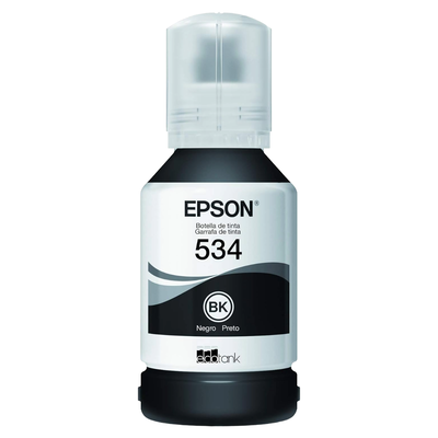 Botella Tinta Epson 534 Negro T534120 Original EcoTank L805 L810