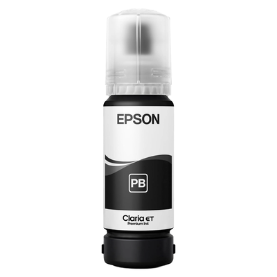 Botella Tinta Epson 554 Negro T554120 Original EcoTank L8160 L8180