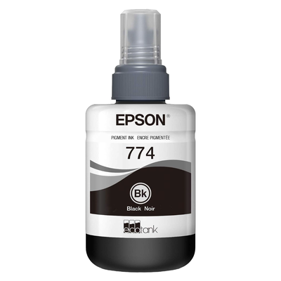 Botella Tinta Epson 774 Negro T774120 Original EcoTank L6191 L6171 L6161