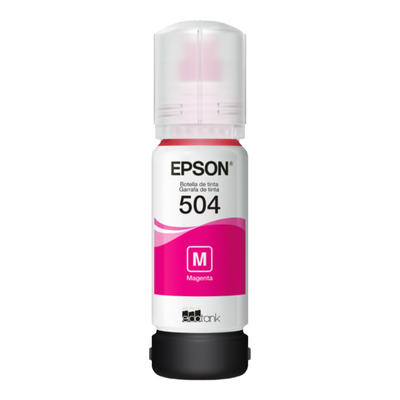 Botella Tinta Original Epson 504 Magenta para L3110 L3150 L4160