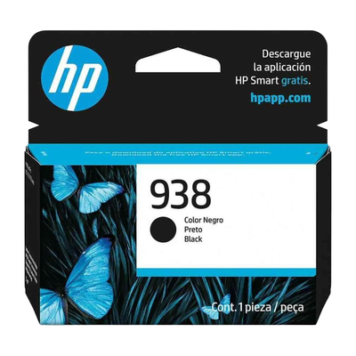 Cartucho Original HP 938 Negro para OfficeJet Pro 9730 4S6X8PL
