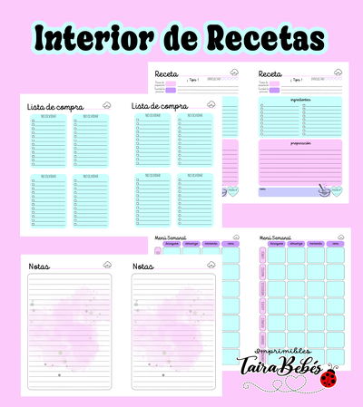 Interior de Recetario