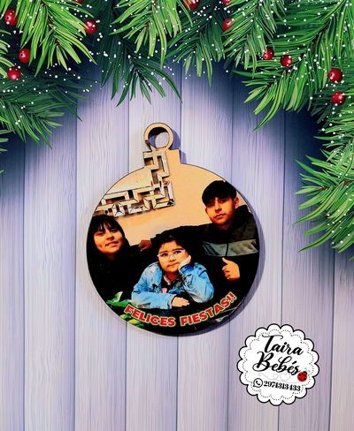 Esfera 8 cm en madera