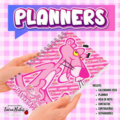 Planner La Pantera Rosa