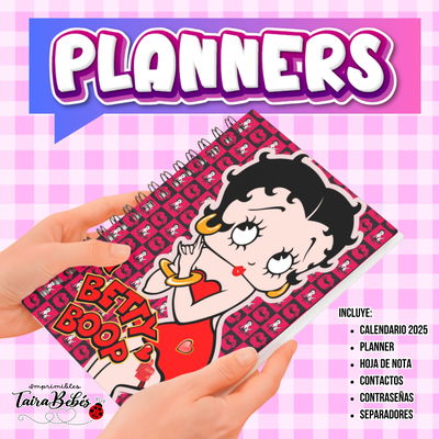 Planner Betty Boop