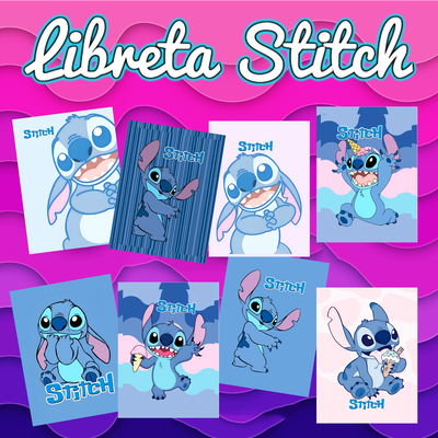 Libretas Stitch A5