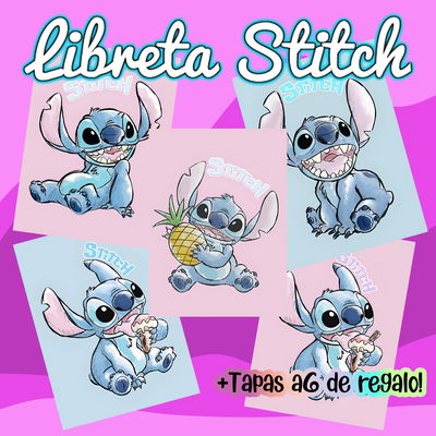 Libretas Stitch A5