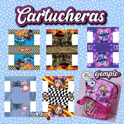 Cartucheras pack 2