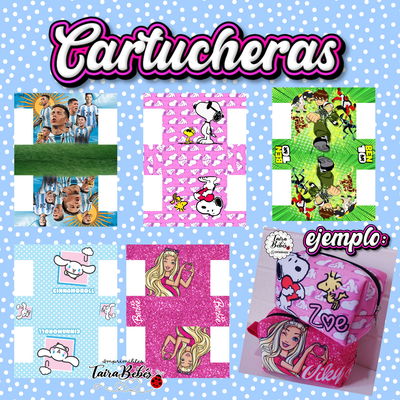 Cartucheras pack 1