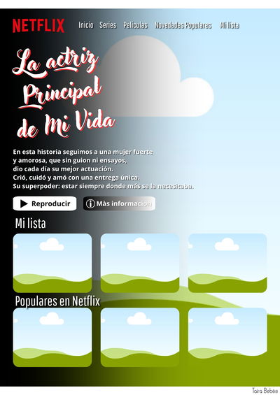 Plantilla de Netflix Canva