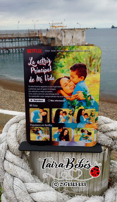 Marco de foto estilo netflix