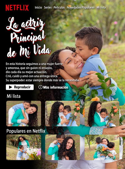 Plantilla de Netflix Psd