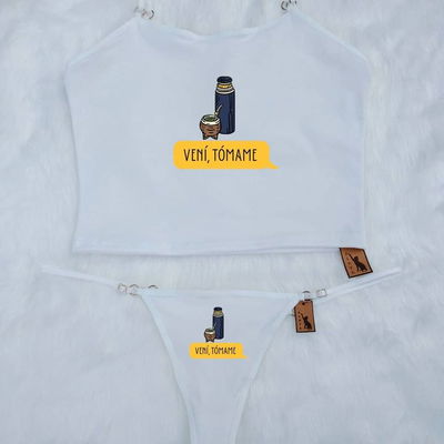 Art. Alasha Top + les (Vení, tómame)