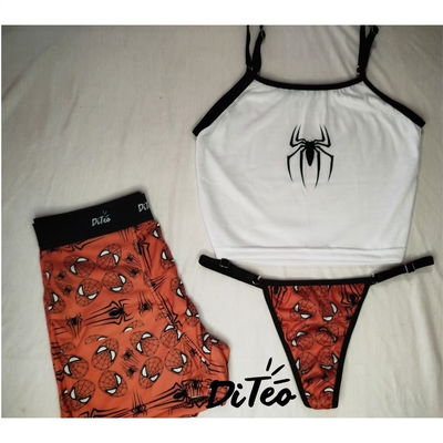 Combo pareja "Spiderman" con top.
