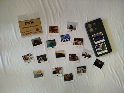 Mini fotos Polaroid (STICKER) 18unidades♥️