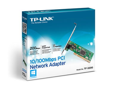 Placa De Red Ethernet TF-3200 TP-LINK Pci 10/100mbps 