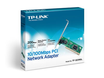 Placa de Red Ethernet TF-3239DL TP-LINK PCI 10/100 Mbps