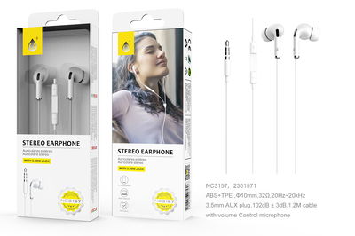NC3157 AURICULAR IN-EAR 3.5MM MANOS LIBRES ONEPLUS