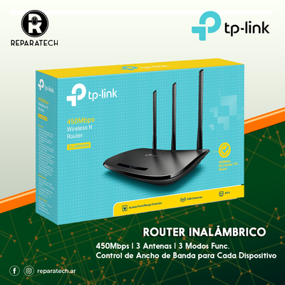 ROUTER WIFI TP-LINK TL-WR940N 3ANT