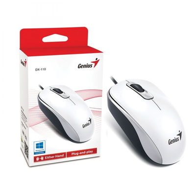 MOUSE OPTICO DX120 USB BLANCO