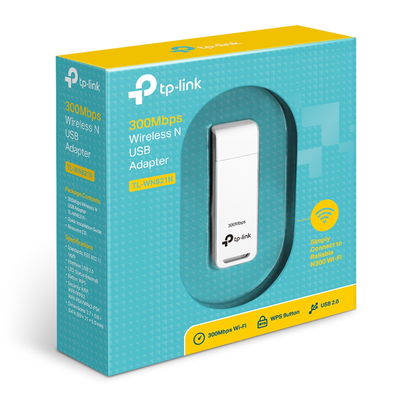 ADAPTADOR INALAMBRICO USB TL-WN821N 300MBPS TP-LINK