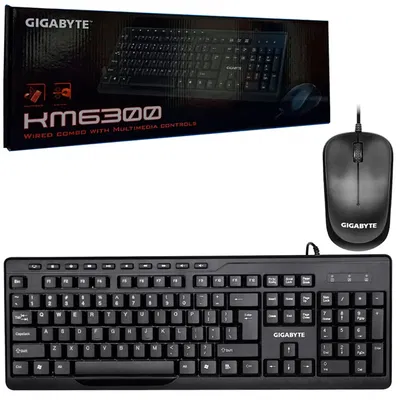 Kit Teclado y Mouse Gigabyte KM6300 USB