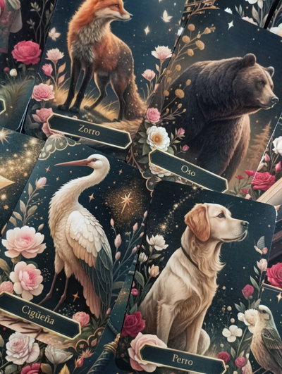 NIGHT OF ROSES LENORMAND ESPAÑOL