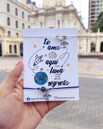 Pulsera Te quiero Hasta la Luna