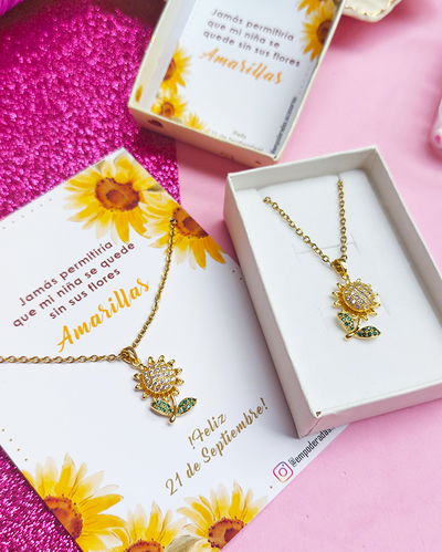 Collar Girasol Anti-estres
