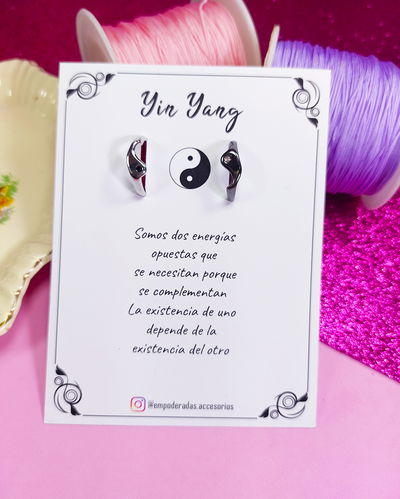 Anillos p/Compartir Yin Yang