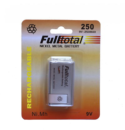 Bateria 9V 250Mah NI-MH Fulltotal 3072
