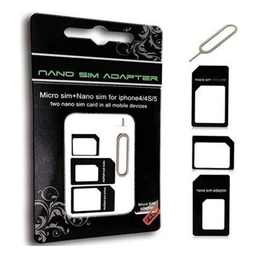 Llave Saca SIM + Adaptador 