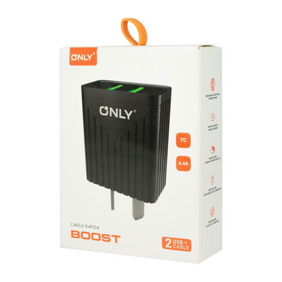 Cargador + Cable Tipo C Only Boost 4.4A