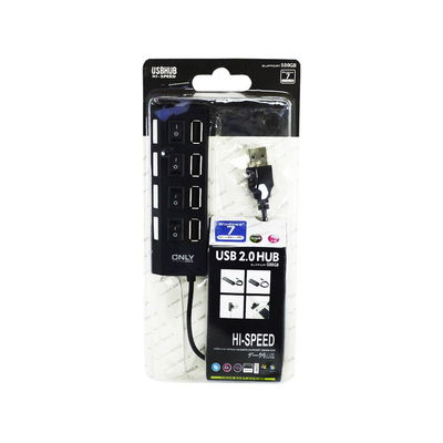 Adaptador Hub USB - 4 puertos en 1