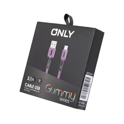 Cable USB ONLY Gummy Tipo C