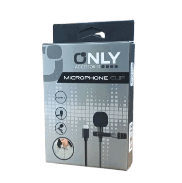 Microfono Corbatero Clip ONLY Tipo C