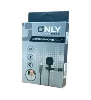 Microfono Corbatero Clip ONLY 3.5Mm