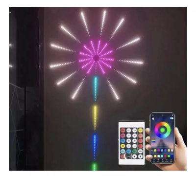Tira LED RGB Fuego Artificial - Control App