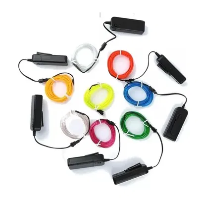 Hilo Neon 3 Mts - a pilas 