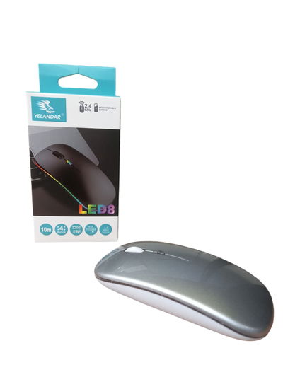 Mouse Inalambrico Recargable Yelandar - Duo