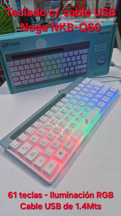 Teclado C/Cable USB Noga Q60