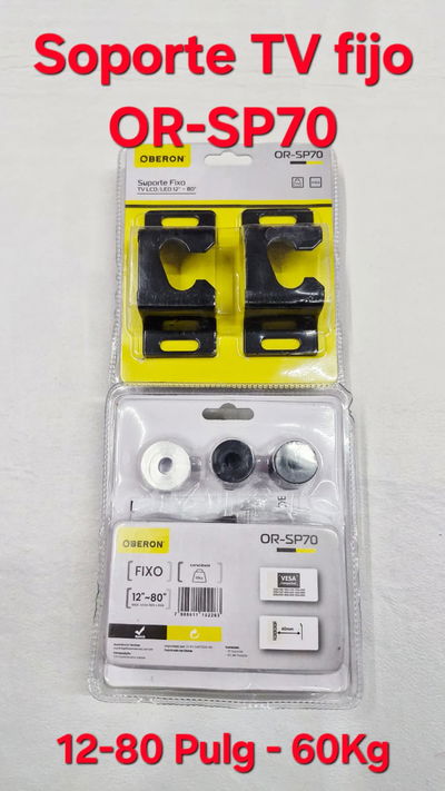 Soporte TV Fijo 12 a 80 pulg OR-SP70