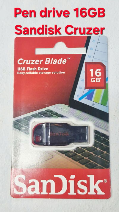 Pendrive 16Gb Sandisk Cruzer Blade