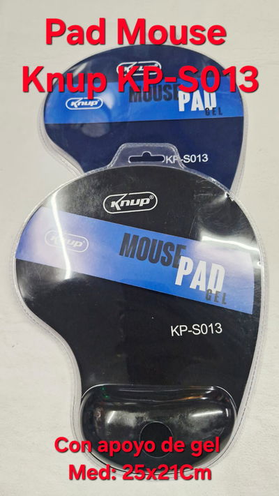 Pad mouse c/gel Knup Kp-S013