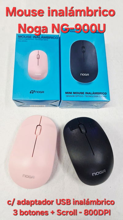 Mouse Inalambrico C/Usb Noga Ng-900U