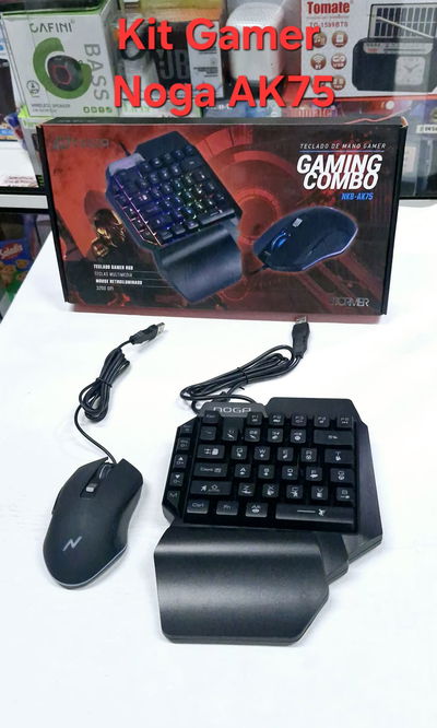 Kit Mouse Y Teclado Mecánico Usb NOGA NKB-AK75