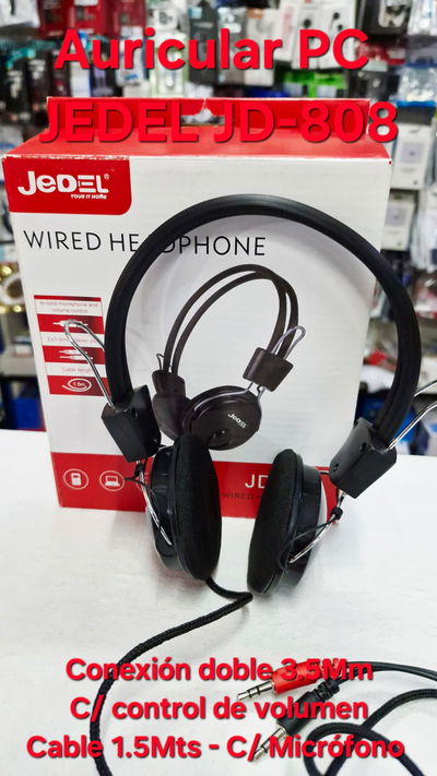 Auricular Para Pc Jedel Jd-808